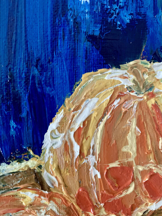 “Tsitrus”, õli lõuendil, 38 x 46 cm - Image 3