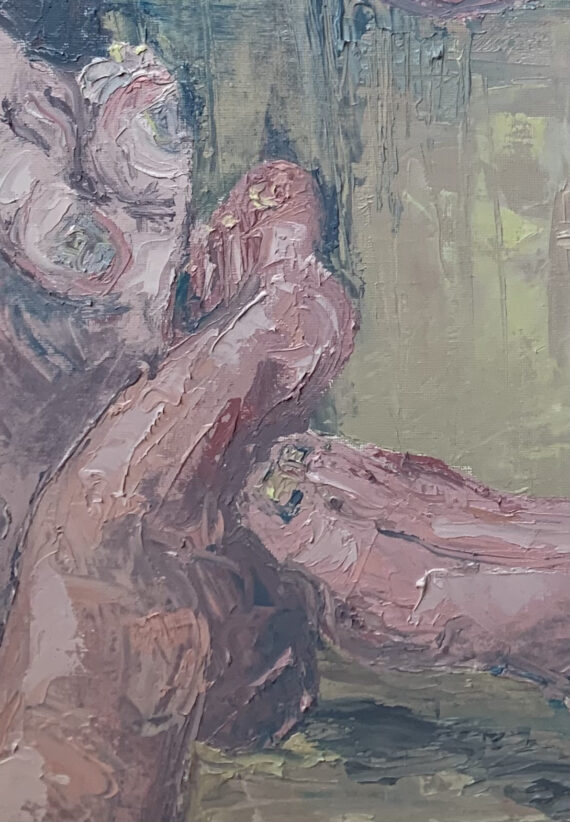 "51 varvast", õli lõuendil, 40 x 70 cm - Image 2