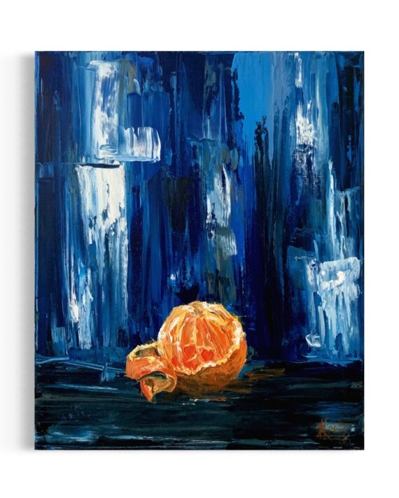 “Tsitrus”, õli lõuendil, 38 x 46 cm